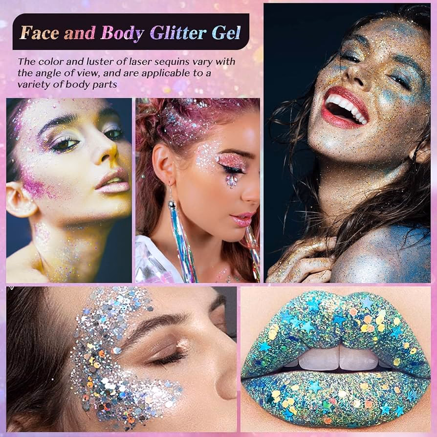 Wie trägt man silbernes Augen-Make-up auf?