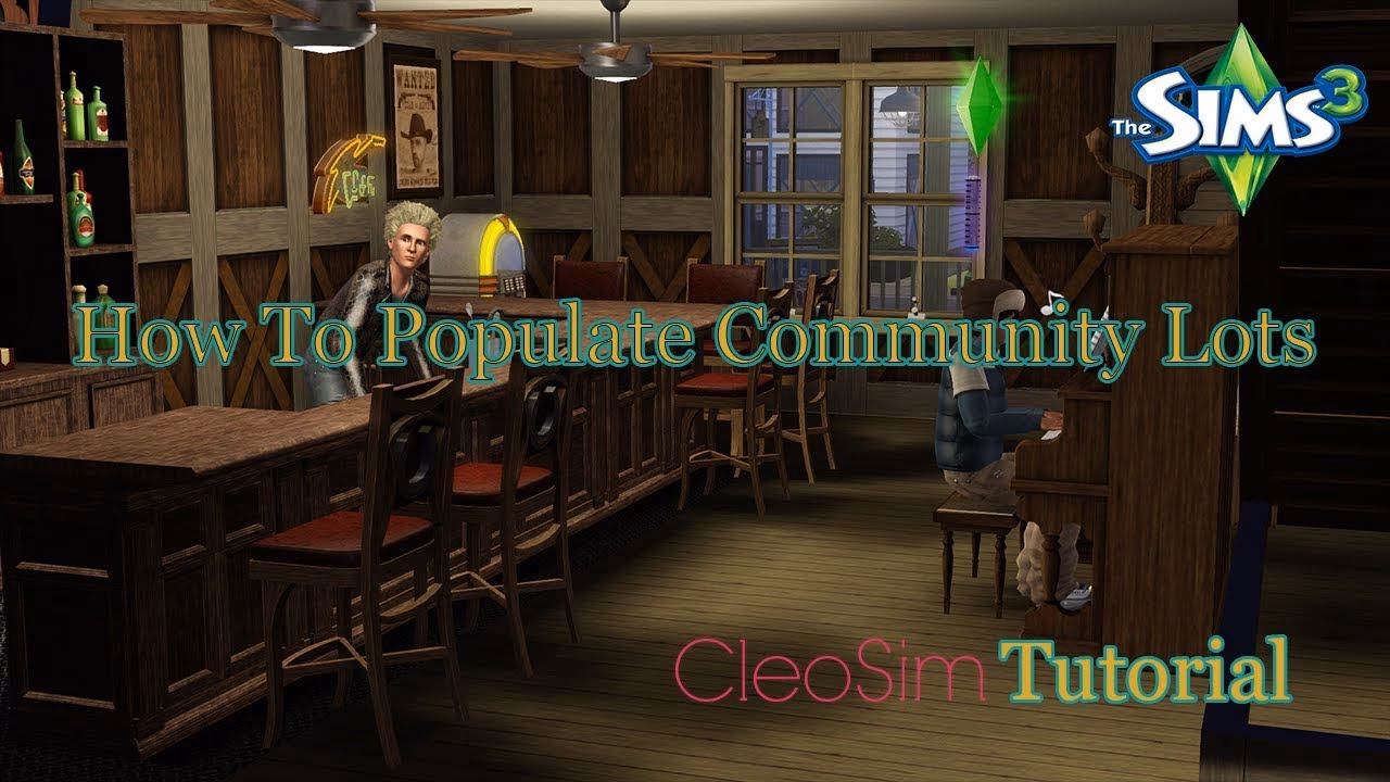 How do you add another sim to your household in sims 3?