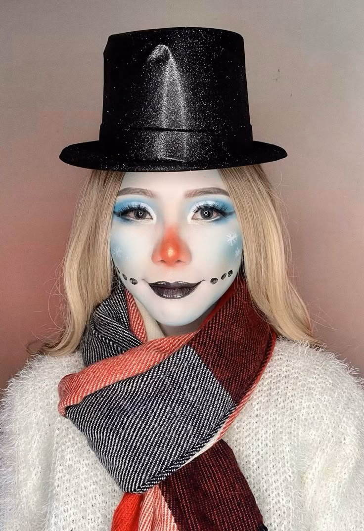 What to use for snowman's face?