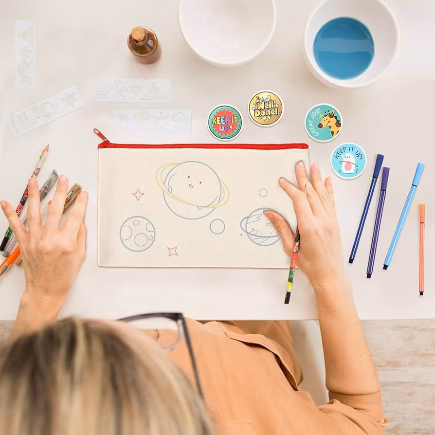 How do artists use stencils?