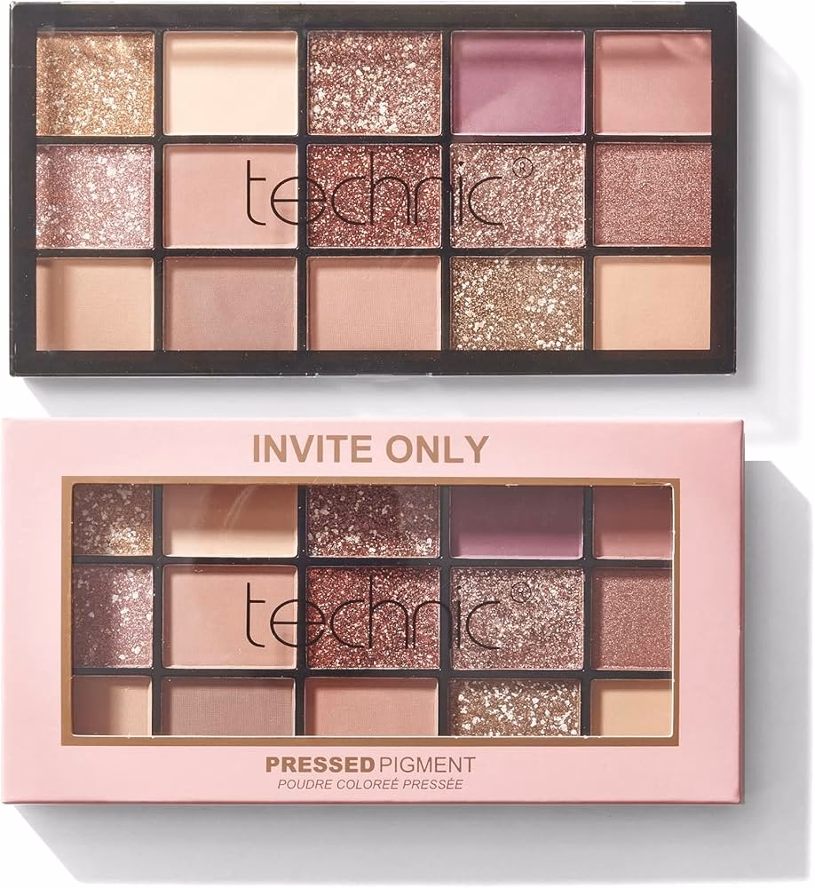 What are the ingredients in the technic eyeshadow palette?