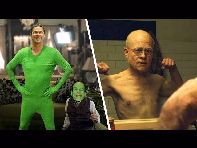 How did they do makeup for Benjamin Button?