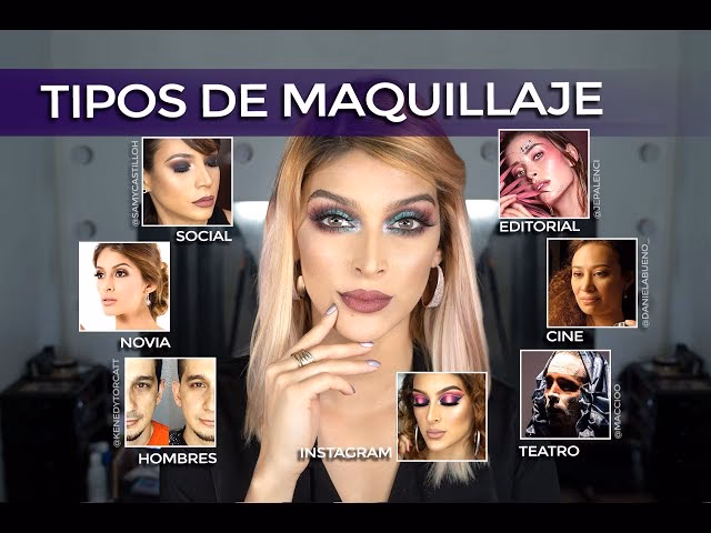 ¿Cuántos tipos de maquillaje social hay?
