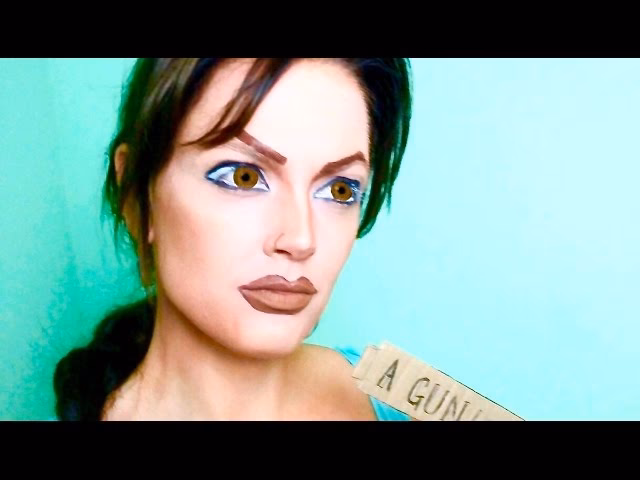 What size are the breasts in the Tomb Raider?