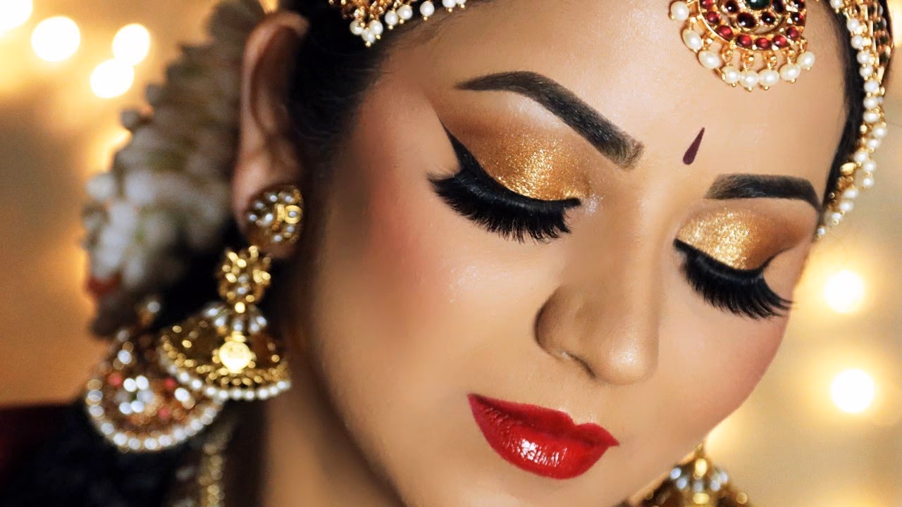 How was makeup made in ancient India?