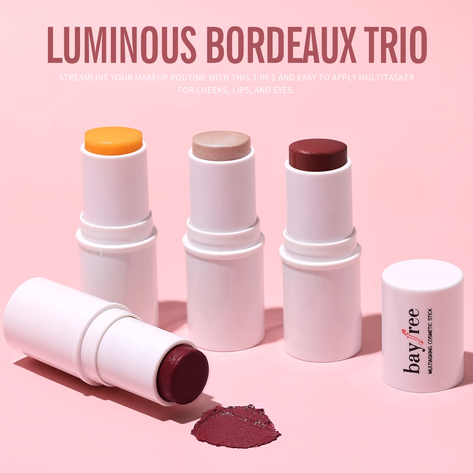 What are the ingredients in Boomstick makeup?