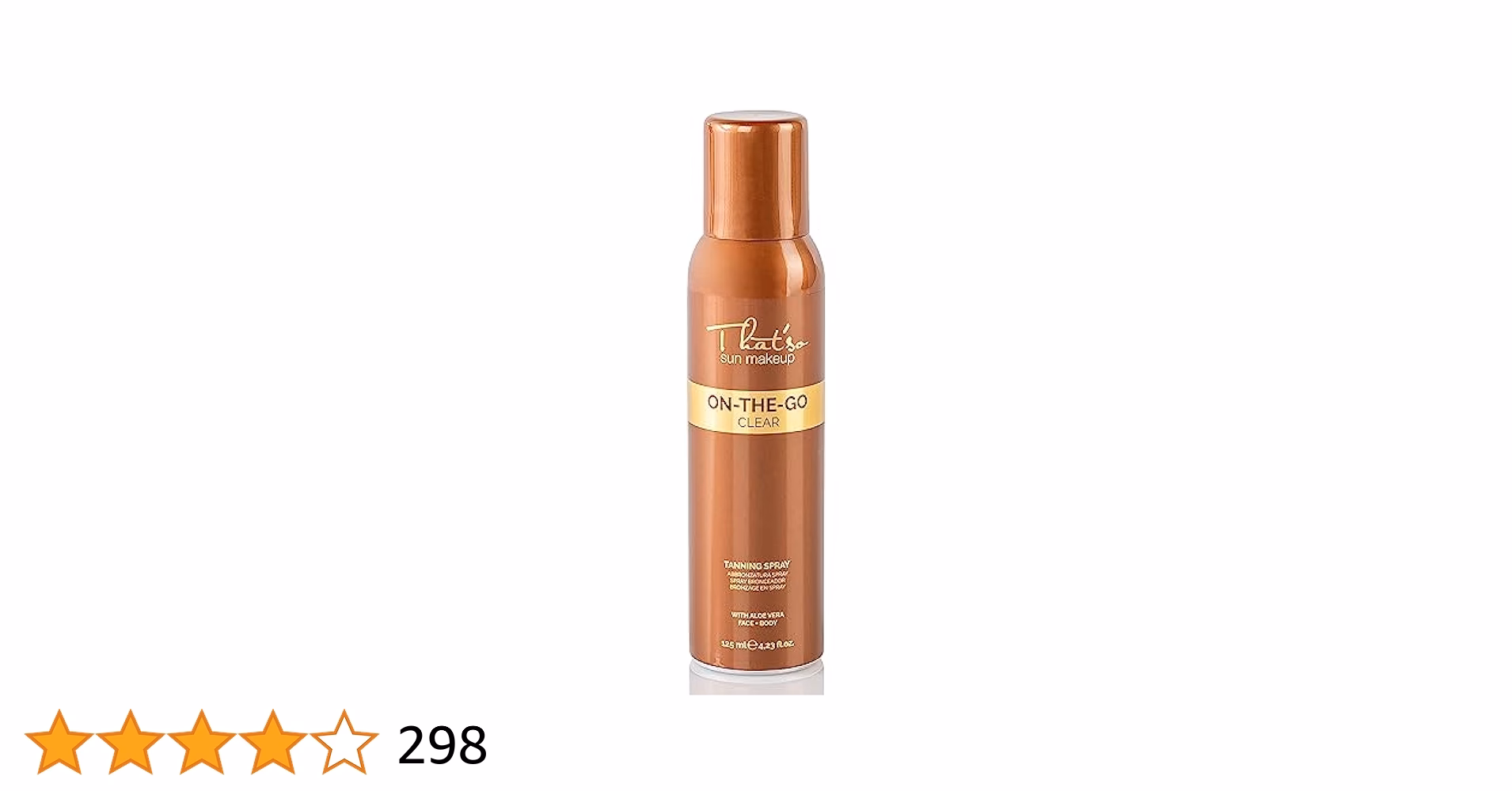 Can you go in the sun with fake tan on?