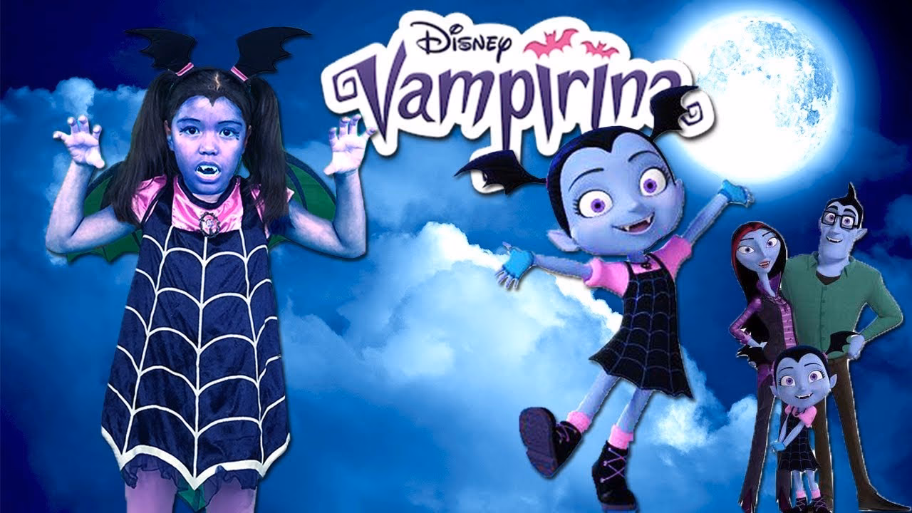 Is Vampirina blue or purple?
