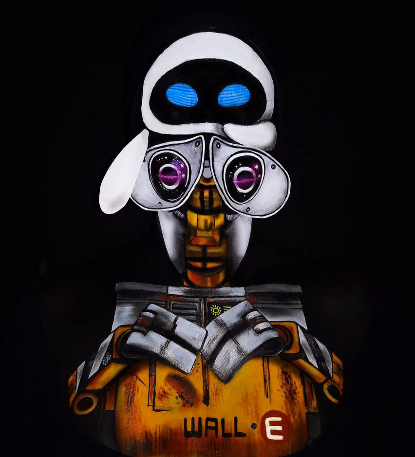 Why does WALL-E say Eva instead of Eve?