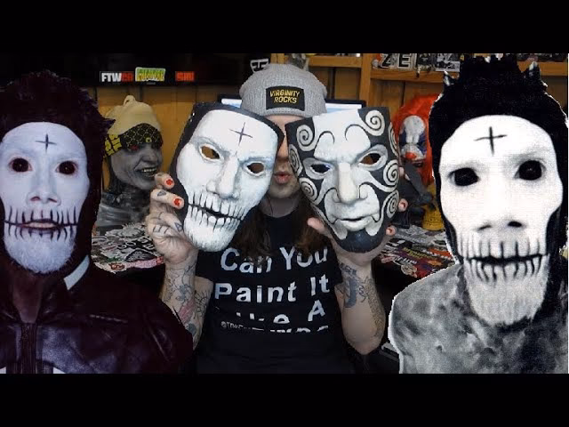 Why did Wes Borland wear masks?