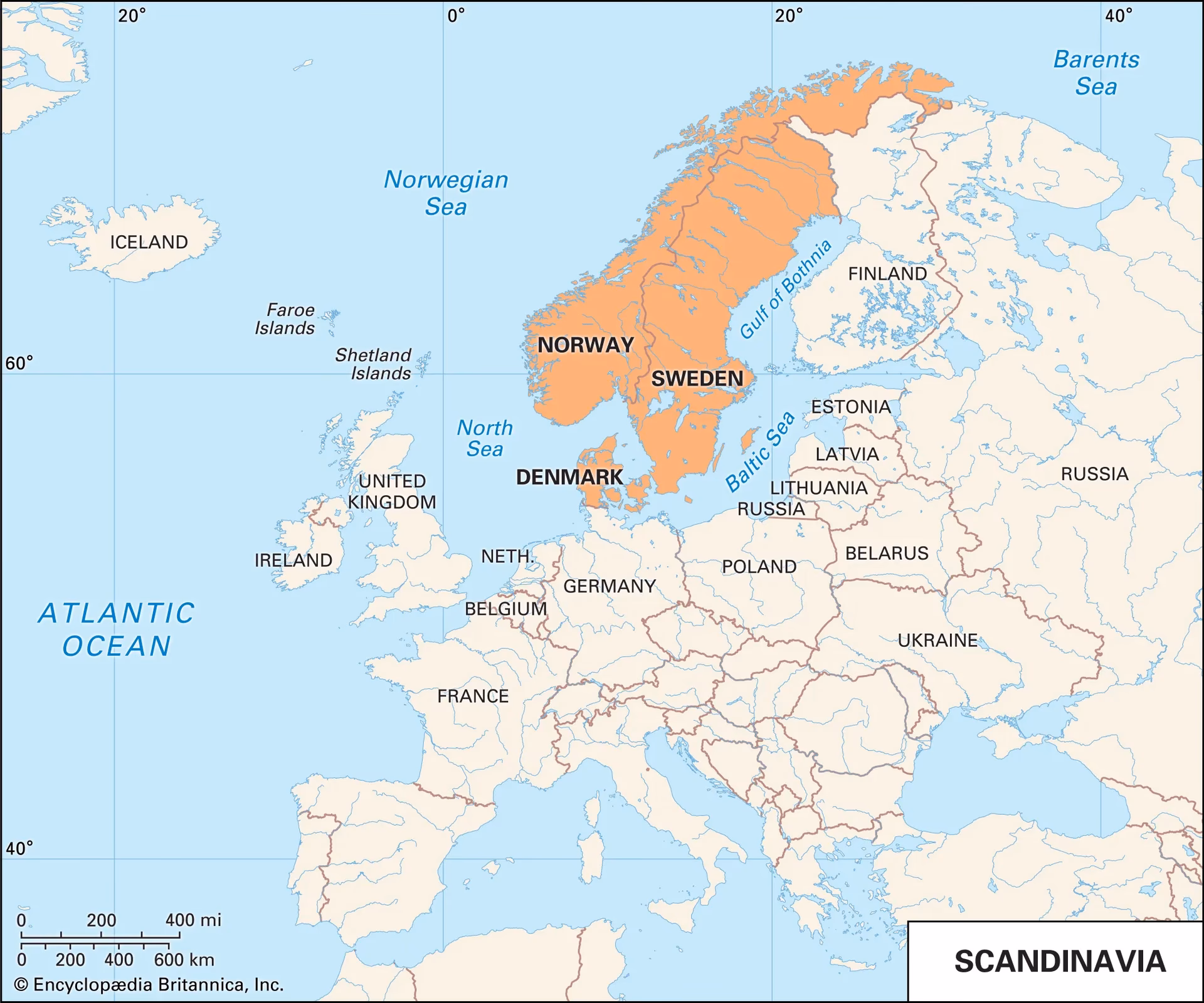 Why is Norway not a Scandinavian country?