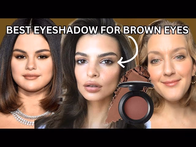 What color eyeshadow goes with honey brown eyes?