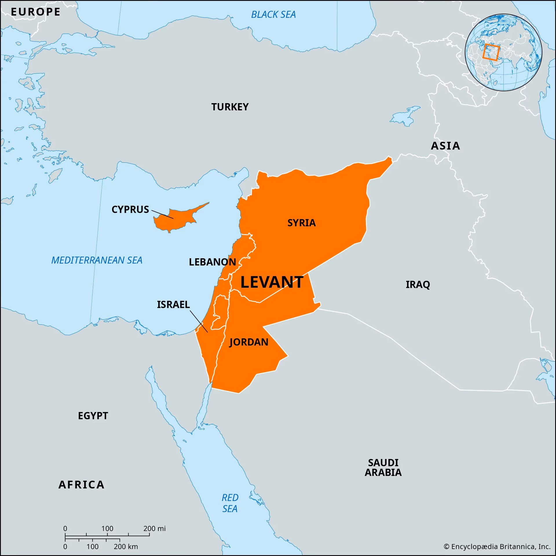 Why is the Levant called the Levant?