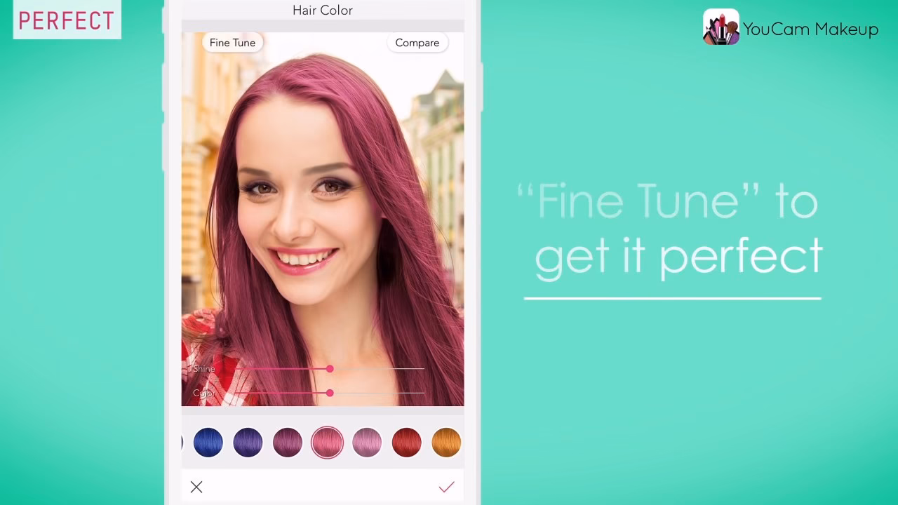 How to add hair in YouCam?