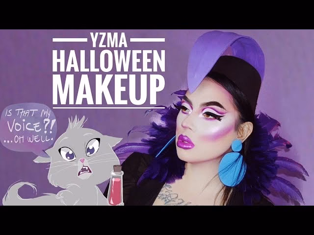 What is Yzma wearing on her head?