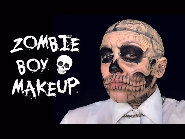 How long does zombie makeup take?